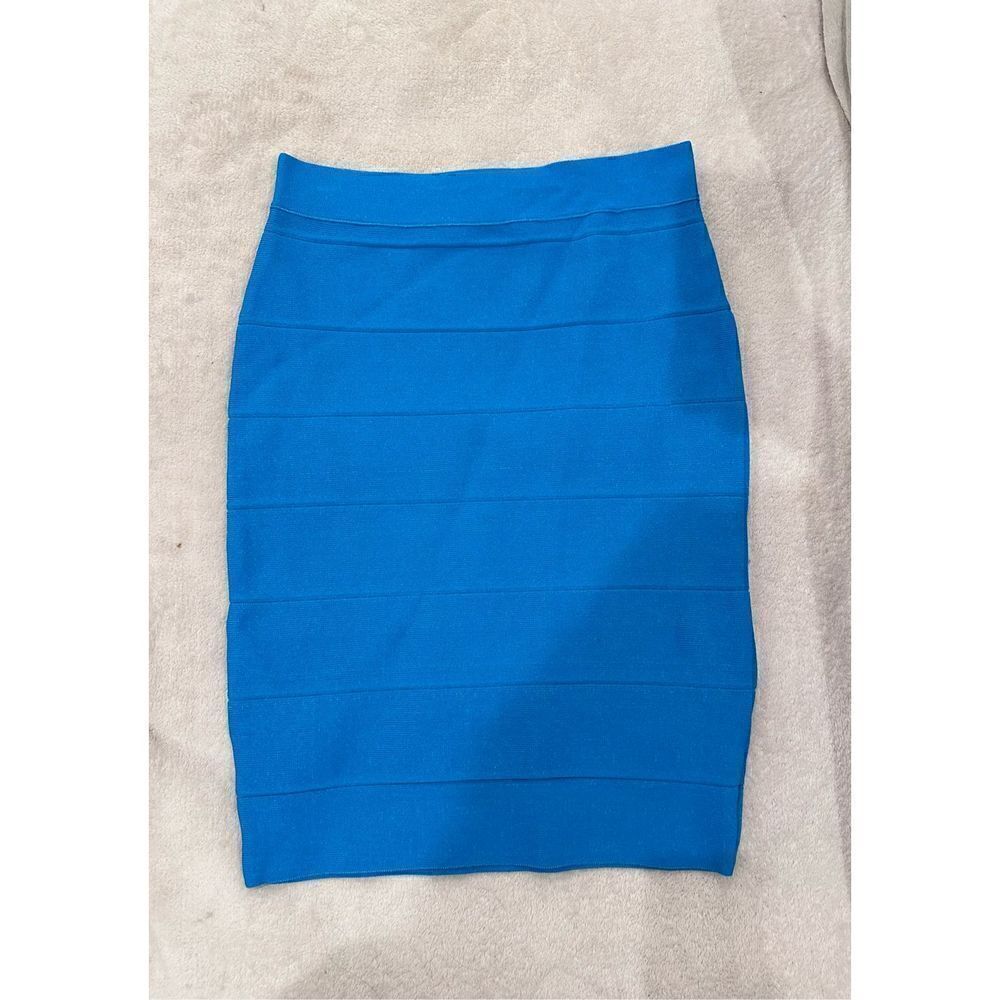 Blue bandage skirt size M brand Romeo and Juliet Couture